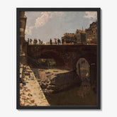 Bridge in a French City by Stanislas Victor Edouard Lépine - thumbnail_1_bf_673cbe8a5e0c5e198f5ec65d
